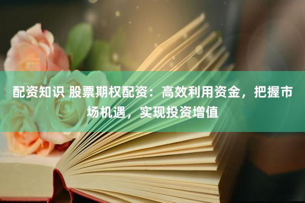 配资知识 股票期权配资：高效利用资金，把握市场机遇，实现投资增值