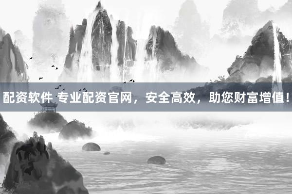 配资软件 专业配资官网，安全高效，助您财富增值！